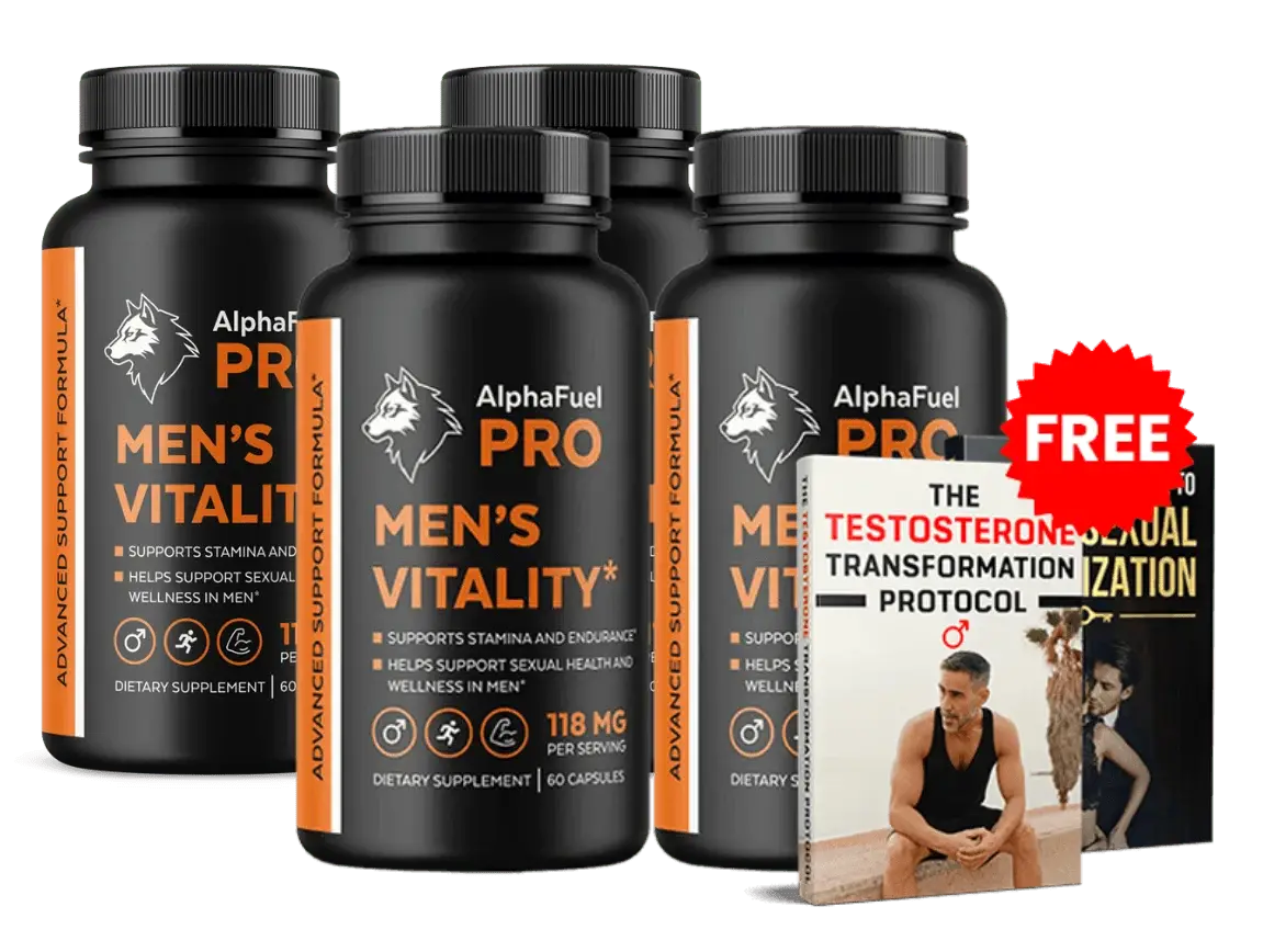 AlphaFuelPro supplement - three bottle package